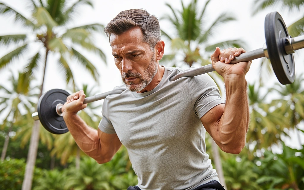 Endurance training for men over 40